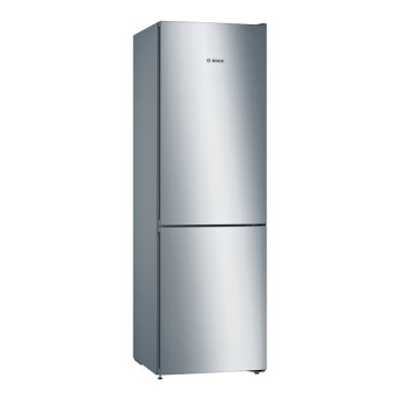 Bosch Serie 4 KGN36VLEA frigorifero con congelatore Libera installazione 326 L E Acciaio inox