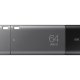 Samsung MUF-64DB unità flash USB 64 GB USB Type-A / USB Type-C 3.2 Gen 1 (3.1 Gen 1) Nero, Argento 3