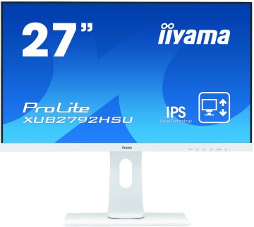 iiyama ProLite XUB2792HSU-W1 Monitor PC 68,6 cm (27") 1920 x 1080 Pixel Full HD LED Bianco