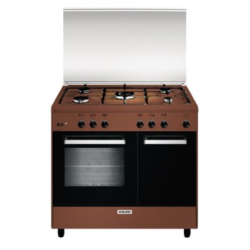 Glem Gas AR965GC cucina Elettrico/Gas Marrone A