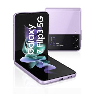 Samsung Galaxy Z Flip3 5G 128GB Lavender RAM 8GB Display 1,9" Super AMOLED/6,7" Dynamic AMOLED 2X
