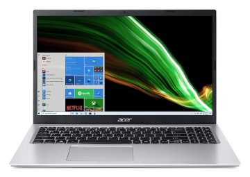 Acer Aspire 3 A315-58-56QD Computer portatile 39,6 cm (15.6") Full HD Intel® Core™ i5 i5-1135G7 8 GB DDR4-SDRAM 256 GB SSD Wi-Fi 5 (802.11ac) Windows 10 Home Argento