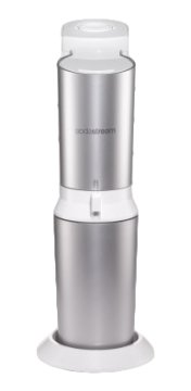 SodaStream Crystal Metallo Acciaio inossidabile, Bianco