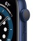 Apple Watch Serie 6 GPS, 44mm in alluminio azzurro con cinturino Sport Deep navy 3