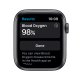 Apple Watch Serie 6 GPS, 40mm in alluminio grigio siderale con cinturino Sport Nero 4