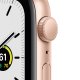 Apple Watch SE GPS, 44mm in alluminio oro con cinturino Sport Rosa sabbia 3