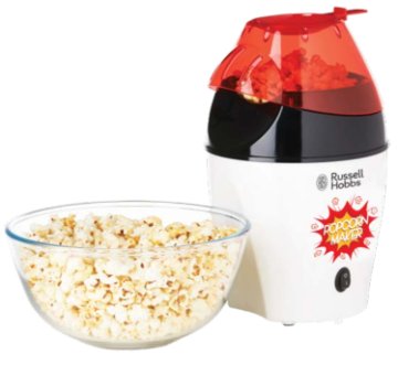 Russell Hobbs Fiesta macchina per popcorn Nero, Rosso, Bianco 1200 W