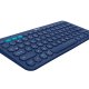 Logitech K380 Multi-Device Tastiera Bluetooth Wireless, Design Easy-Switch, Sottile, Portatile, 2 Anni di Batteria, Funziona con PC, Laptop, Windows, Mac, Android, iPad OS, Apple TV. Blu 12