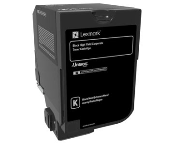 Lexmark 84C2HKE cartuccia toner 1 pz Originale Nero