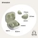 Samsung Galaxy Buds2 Auricolari Bluetooth Olive Batteria 472 mAh 3