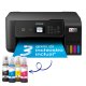 Epson EcoTank ET-2820 stampante multifunzione inkjet 3-in-1 A4, serbatoi ricaricabili alta capacità, 4 flaconi inclusi pari a 3600pag B/N 6500pag colore, Wi-FI Direct, USB 2