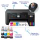 Epson EcoTank ET-2820 stampante multifunzione inkjet 3-in-1 A4, serbatoi ricaricabili alta capacità, 4 flaconi inclusi pari a 3600pag B/N 6500pag colore, Wi-FI Direct, USB 3