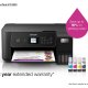 Epson EcoTank ET-2820 stampante multifunzione inkjet 3-in-1 A4, serbatoi ricaricabili alta capacità, 4 flaconi inclusi pari a 3600pag B/N 6500pag colore, Wi-FI Direct, USB 31