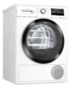 Bosch Serie 6 WTW85T08IT asciugatrice Libera installazione Caricamento frontale 8 kg A++ Bianco