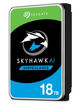 Seagate Surveillance HDD SkyHawk AI 3.5" 18 TB Serial ATA III