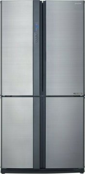 Sharp SJ-EX820F2SL frigorifero side-by-side Libera installazione 605 L F Argento