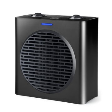 Nero & Decker BXSH1500E stufetta elettrica Interno Nero 1500 W Riscaldatore ambiente elettrico con ventilatore