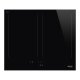 Smeg Universal SIM3644D piano cottura Nero Da incasso 60 cm Piano cottura a induzione 4 Fornello(i) 3