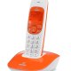 Brondi Nice Telefono DECT Identificatore di chiamata Arancione, Bianco 2