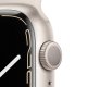 Apple Watch Series 7 GPS, 45mm Cassa in Alluminio Galassia con Cinturino Sport Galassia 4