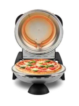 G3 Ferrari Delizia macchina e forno per pizza 1 pizza(e) 1200 W Nero, Argento