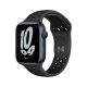 Apple Watch Nike Series 7 GPS, 45mm Cassa in Alluminio Mezzanotte con Cinturino Sport Antracite/Nero 2