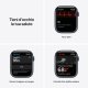 Apple Watch Nike Series 7 GPS, 45mm Cassa in Alluminio Mezzanotte con Cinturino Sport Antracite/Nero 6