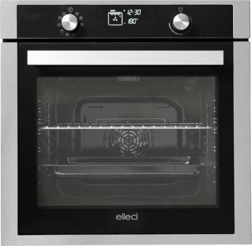 Elleci Plano Plus Inox 78 L 2300 W Nero, Acciaio inox