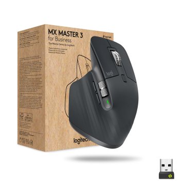 Logitech MX Master 3 for Business mouse RF senza fili + Bluetooth Laser 4000 DPI