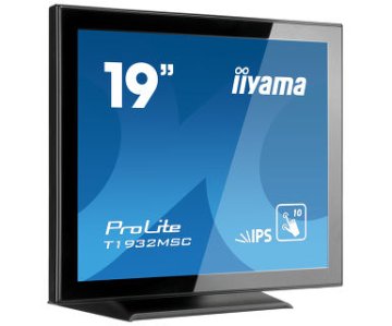 iiyama ProLite T1932MSC-B5X Monitor PC 48,3 cm (19") 1280 x 1024 Pixel LED Touch screen Da tavolo Nero