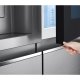 LG InstaView GSXV91PZAE frigorifero side-by-side Libera installazione 635 L E Nero, Acciaio inox 6