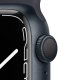 Apple Watch Series 7 GPS, 41mm Cassa in Alluminio Mezzanotte con Cinturino Sport Mezzanotte 4