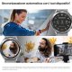 Samsung Galaxy Watch4 Classic Smartwatch Ghiera Interattiva Acciaio Inossidabile 46mm Memoria 16GB Silver 5