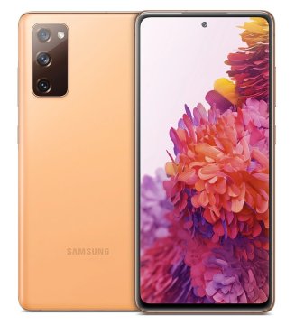 Samsung Galaxy S20 FE 4G, Processore Snapdragon 865, Display 6.5" Super AMOLED, 3 fotocamere posteriori, 128 GB Espandibili, RAM 6GB, Batteria 4.500mAh, Hybrid SIM, Cloud Orange