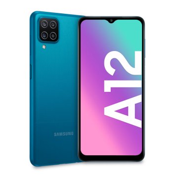 Samsung Galaxy A12 SM-A127FZBKEUE smartphone 16,5 cm (6.5") Doppia SIM 4G USB tipo-C 4 GB 128 GB 5000 mAh Blu