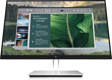 HP E24u G4 Monitor PC 60,5 cm (23.8") 1920 x 1080 Pixel Full HD LCD Nero, Argento