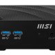 MSI Cubi N JSL COMPACT PC N6000 PC con dimensioni 0,45 l Nero Intel SoC 1,1 GHz 14