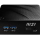 MSI Cubi N JSL COMPACT PC N6000 PC con dimensioni 0,45 l Nero Intel SoC 1,1 GHz 12