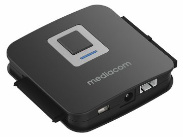 Mediacom MD-S403 contenitore di unità di archiviazione Custodia per Disco Rigido (HDD) Nero 2.5/3.5"