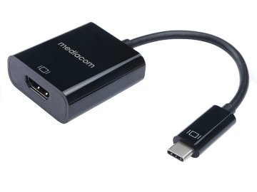 Mediacom MD-C305 cavo e adattatore video USB tipo-C HDMI Nero