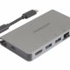 Mediacom MD-C315 replicatore di porte e docking station per laptop Cablato USB 3.2 Gen 1 (3.1 Gen 1) Type-C Alluminio 2