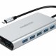 Mediacom MD-C317 replicatore di porte e docking station per laptop USB 3.2 Gen 1 (3.1 Gen 1) Type-C Alluminio 2