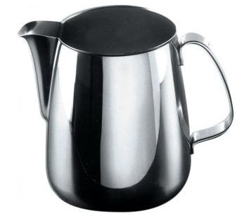 Alessi 103/50 bricco per latte/panna Acciaio inox Nero, Acciaio inox