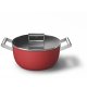 Smeg CKFC2411RDM pentola multifunzione Nero, Rosso Alluminio, Acciaio inox 4,6 L 24 cm 5