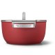 Smeg CKFC2411RDM pentola multifunzione Nero, Rosso Alluminio, Acciaio inox 4,6 L 24 cm 7