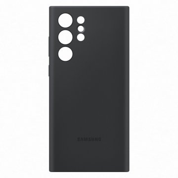 Samsung Cover in Silicone per Galaxy S22 Ultra, Nero
