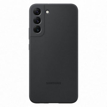 Samsung Cover in Silicone per Galaxy S22+, Nero