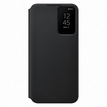 Samsung Smart Clear View Cover per Galaxy S22+, Nero