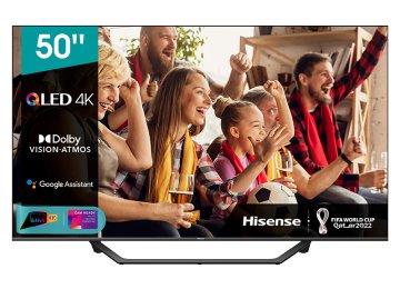Hisense 50A72GQ TV 127 cm (50") 4K Ultra HD Smart TV Wi-Fi Nero, Grigio 300 cd/m²