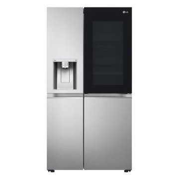 LG InstaView GSXV90BSAE frigorifero side-by-side Libera installazione 635 L E Acciaio inossidabile